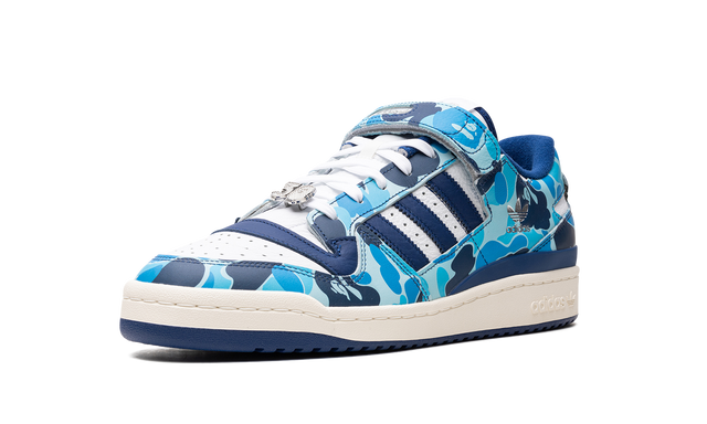 Adidas Forum 84 Low Bape 30th Anniversary Blue Camo - 365 Sneakers