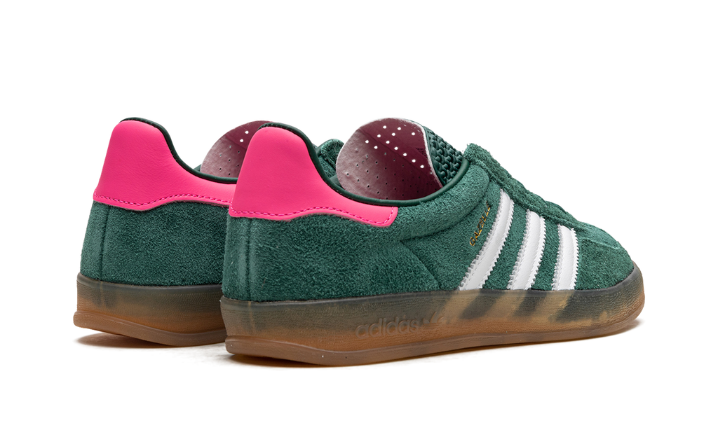Adidas Gazelle Indoor Collegiate Green Lucid Pink - 365 Sneakers