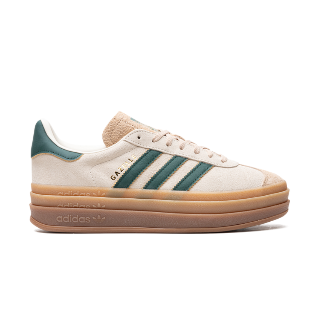 Adidas Gazelle Bold Magic Beige Collegiate Green - 365 Sneakers