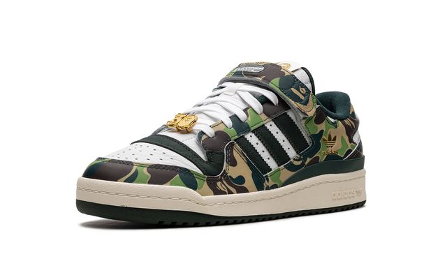 Adidas Forum 84 Low Bape 30th Anniversary Green Camo - 365 Sneakers