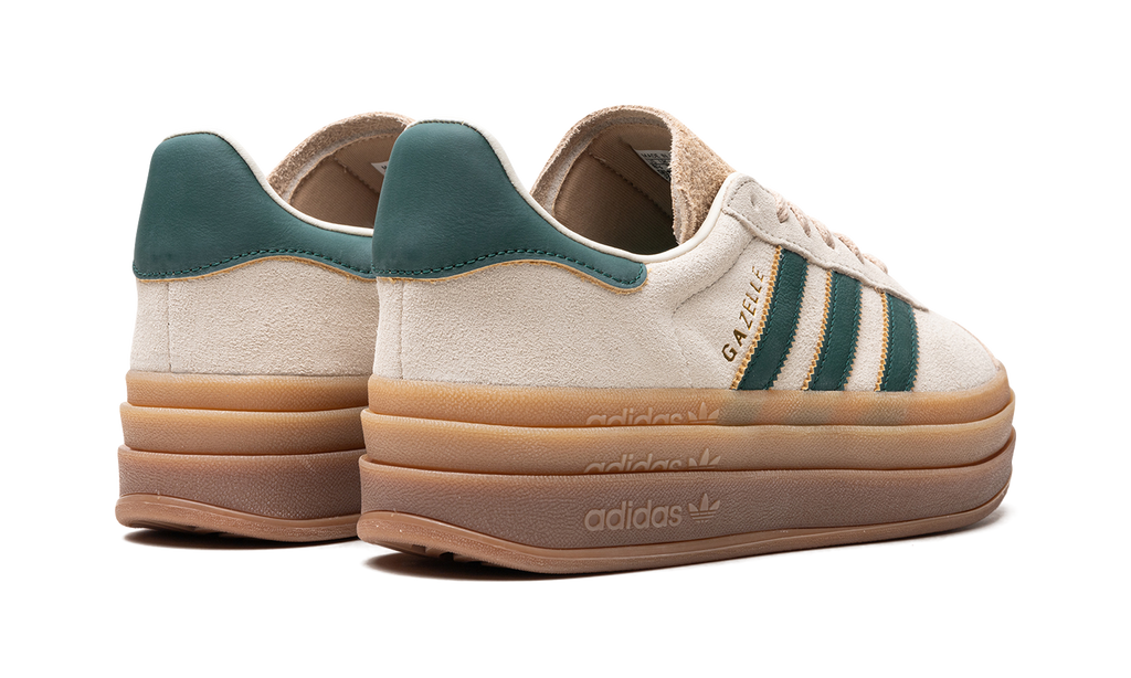 Adidas Gazelle Bold Magic Beige Collegiate Green - 365 Sneakers