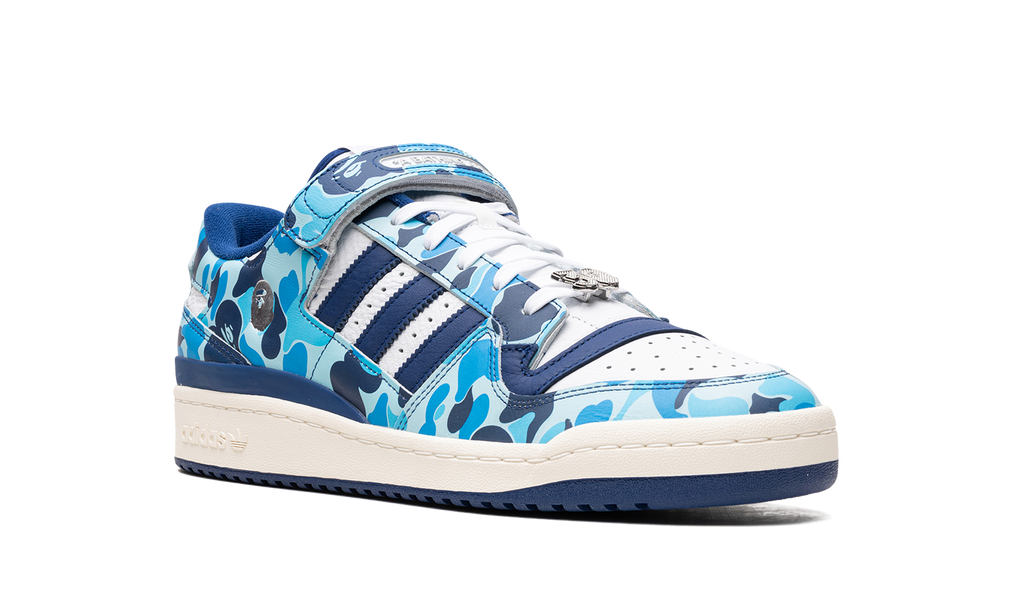 Adidas Forum 84 Low Bape 30th Anniversary Blue Camo - 365 Sneakers