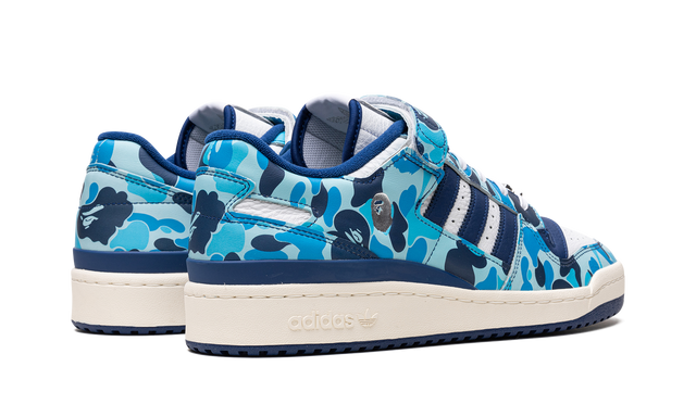Adidas Forum 84 Low Bape 30th Anniversary Blue Camo - 365 Sneakers