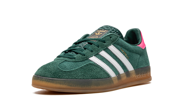 Adidas Gazelle Indoor Collegiate Green Lucid Pink - 365 Sneakers
