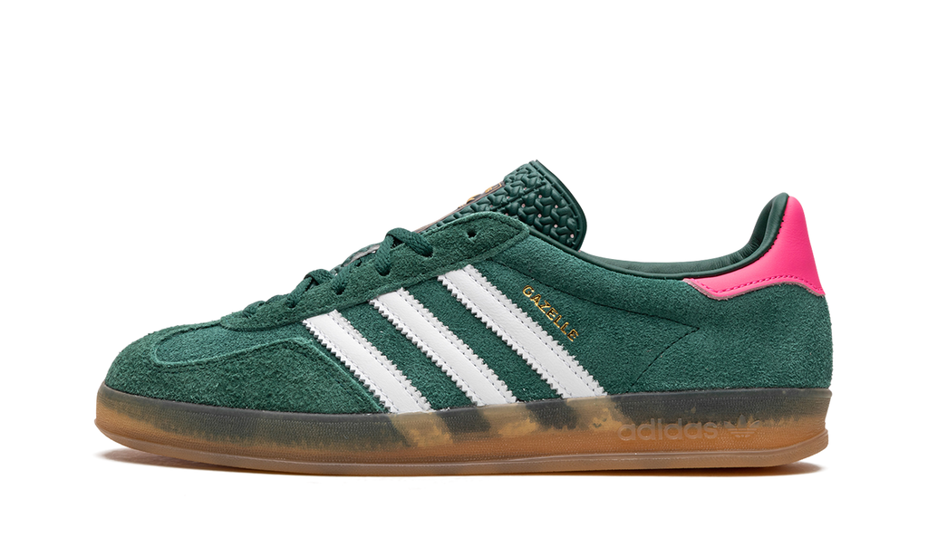 Adidas Gazelle Indoor Collegiate Green Lucid Pink - 365 Sneakers