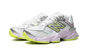 New Balance 9060 White Silver Metalic Taro
