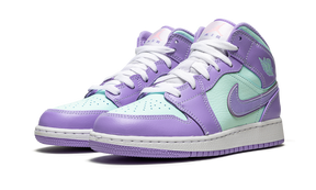 Jordan 1 Mid Purple Aqua