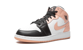 Jordan 1 Mid Arctic Orange Black Toe