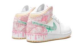 Jordan 1 Mid Paint Drip