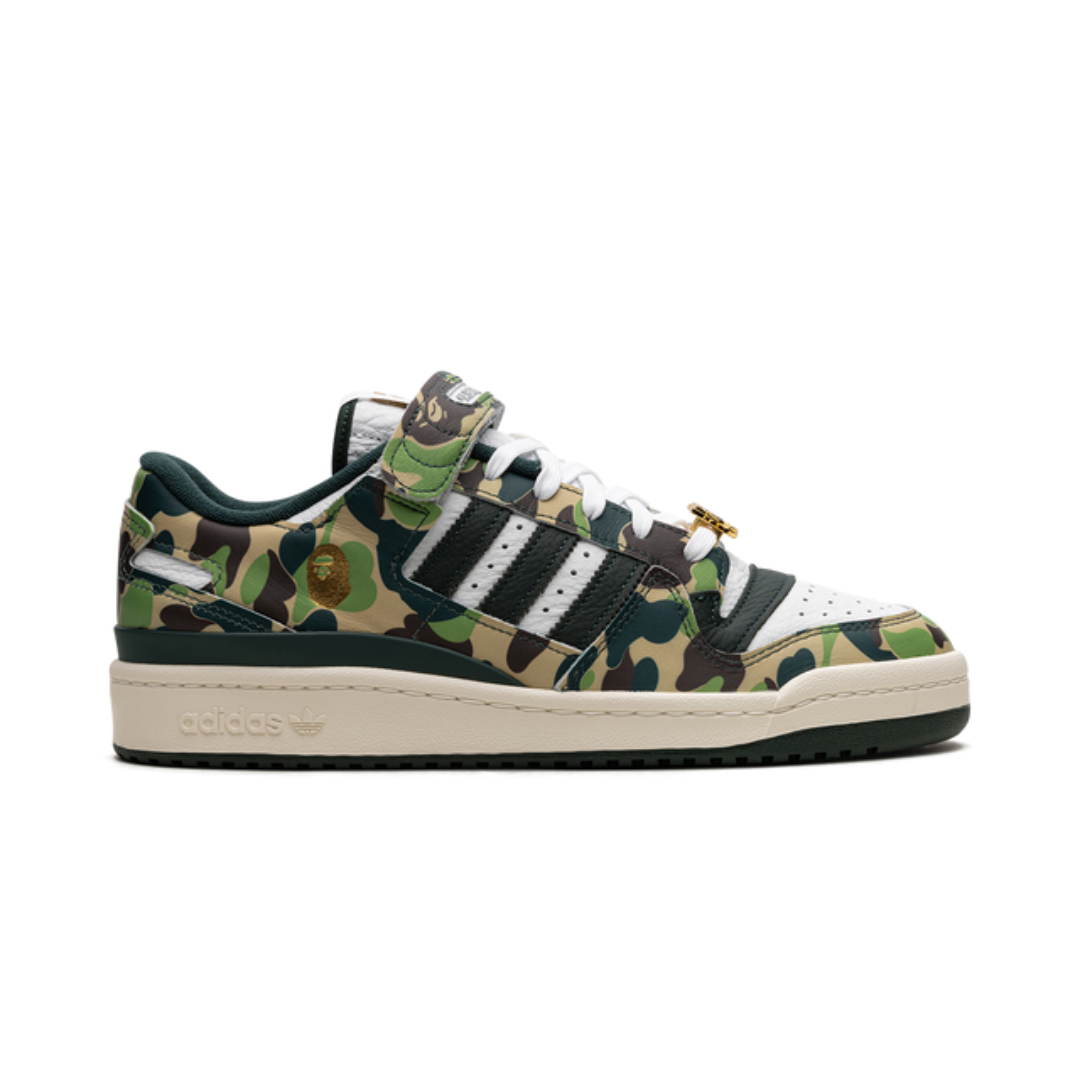 Adidas Forum 84 Low Bape 30th Anniversary Green Camo - 365 Sneakers