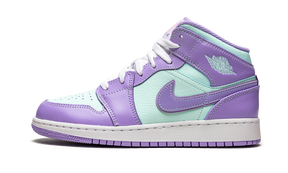 Jordan 1 Mid Purple Aqua