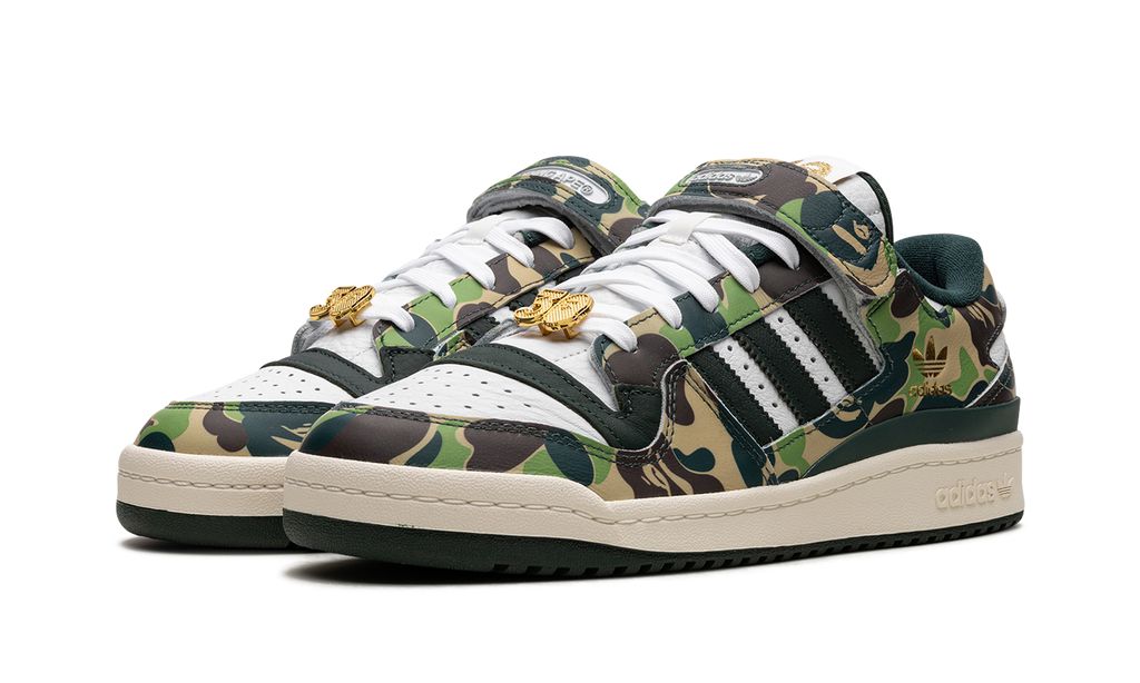 Adidas Forum 84 Low Bape 30th Anniversary Green Camo - 365 Sneakers