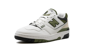 New Balance 550  White / Dark Olivine