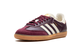 Adidas Samba OG Maroon Gold Metallic