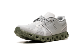 On Running Cloud 5 Glacier Grey Reseda Green