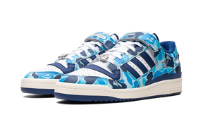 Adidas Forum 84 Low Bape 30th Anniversary Blue Camo - 365 Sneakers