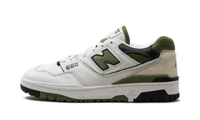 New Balance 550  White / Dark Olivine