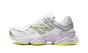 New Balance 9060 White Silver Metalic Taro