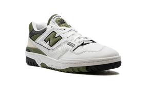 New Balance 550  White / Dark Olivine
