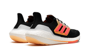 Adidas Ultraboost 22 Black Turbo Flash Orange