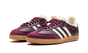 Adidas Samba OG Maroon Gold Metallic