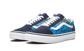 Vans Old Skool Off the Wall Logos - Blue