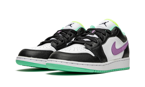 Jordan 1 Low Green Glow Violet Shock