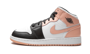 Jordan 1 Mid Arctic Orange Black Toe