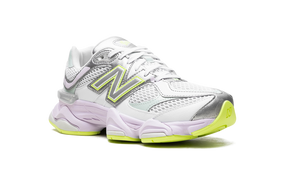New Balance 9060 White Silver Metalic Taro