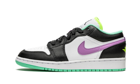 Jordan 1 Low Green Glow Violet Shock