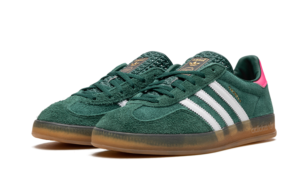 Adidas Gazelle Indoor Collegiate Green Lucid Pink - 365 Sneakers